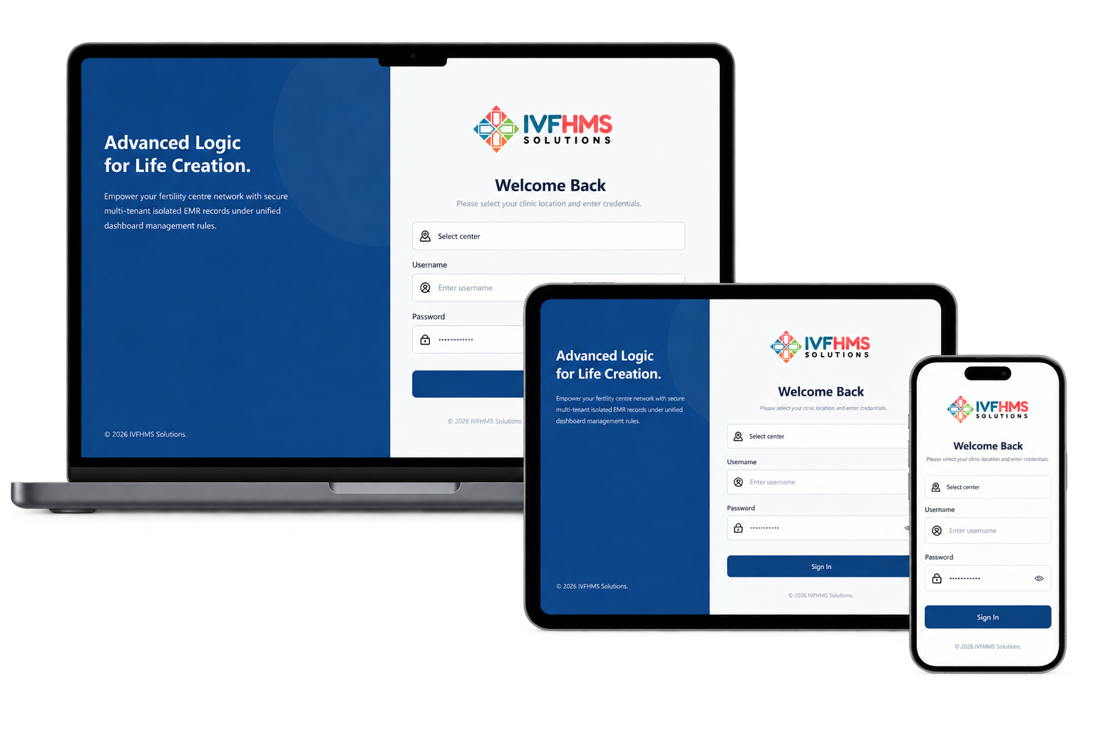 IVFHMS Software Interface